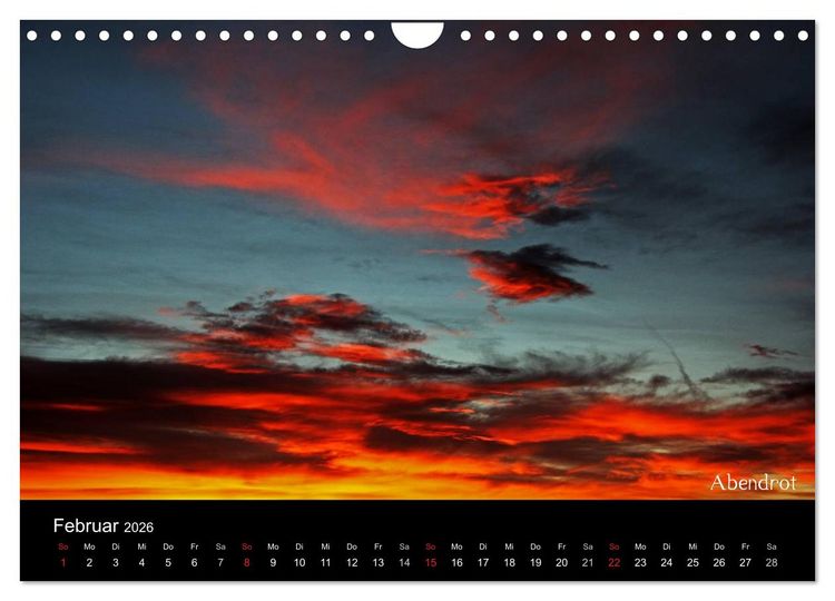 Produktbild: Wolken-Kunstwerke (Wandkalender 2026 DIN A4 quer), CALVENDO Monatskalender