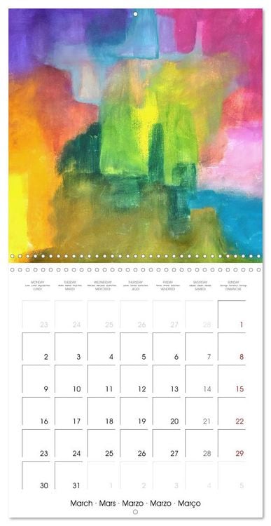 Produktbild: Bright colours for you (Wall Calendar 2026 12 &times; 12 Inch) CALVENDO 12 Month Wall Calendar