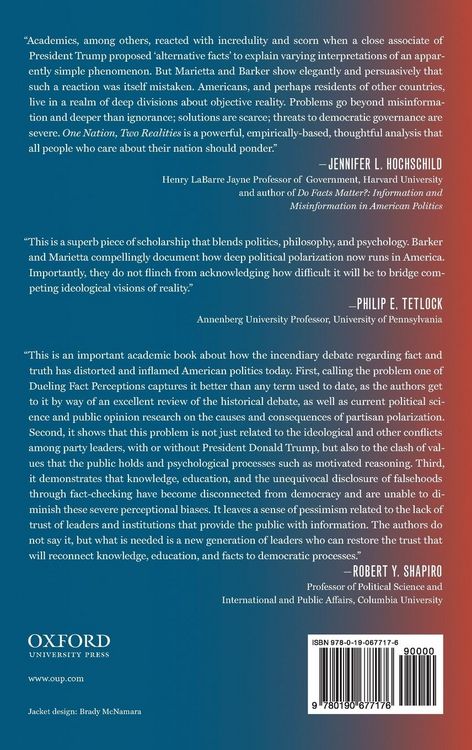 Produktbild: One Nation, Two Realities