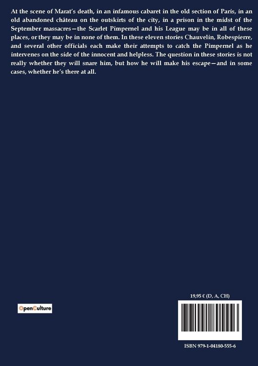 Produktbild: The League of the Scarlet Pimpernel