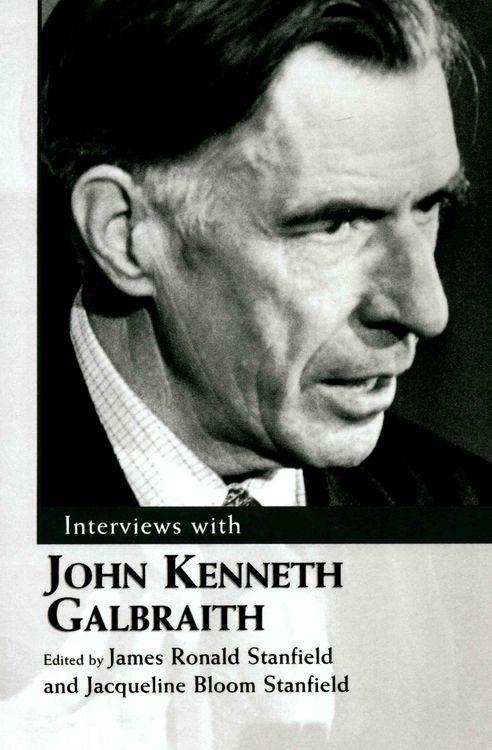 Produktbild: Interviews with John Kenneth Galbraith