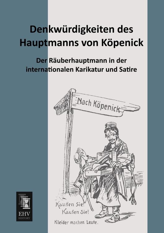 Produktbild: Denkw&uuml;rdigkeiten des Hauptmanns von K&ouml;penick
