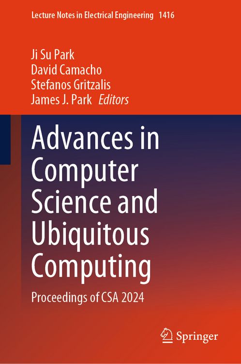 Produktbild: Advances in Computer Science and Ubiquitous Computing