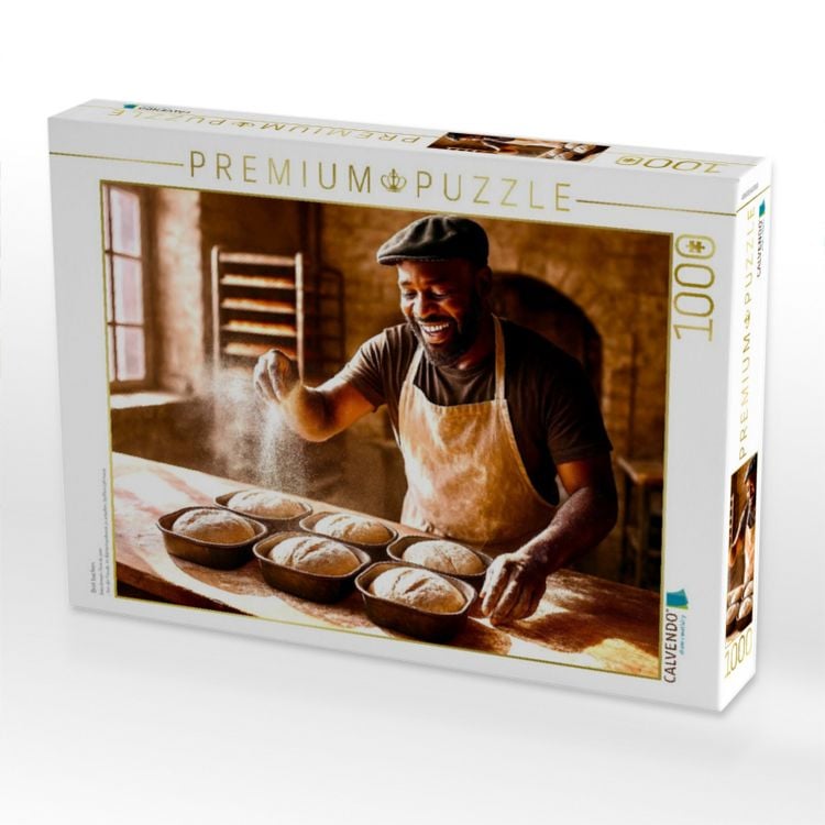 Produktbild: CALVENDO Puzzle Brot backen | 1000 Teile Lege-Gr&ouml;&szlig;e 64x48cm Foto-Puzzle f&uuml;r gl&uuml;ckliche Stunden