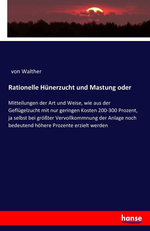 Produktbild: Rationelle H&uuml;nerzucht und Mastung oder