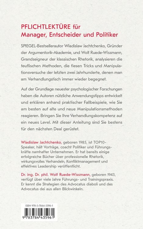 Produktbild: Satanische Verhandlungskunst