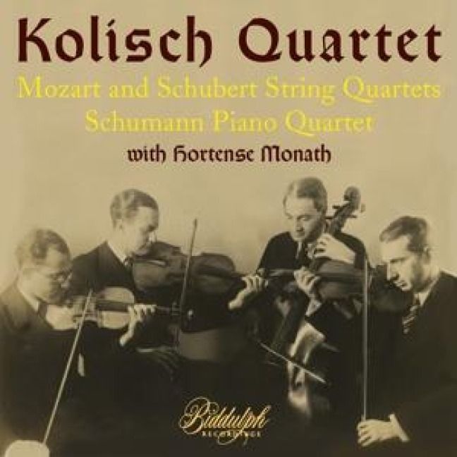 Produktbild: Kolisch Quartett spielt Mozart,Schubert & Schumann