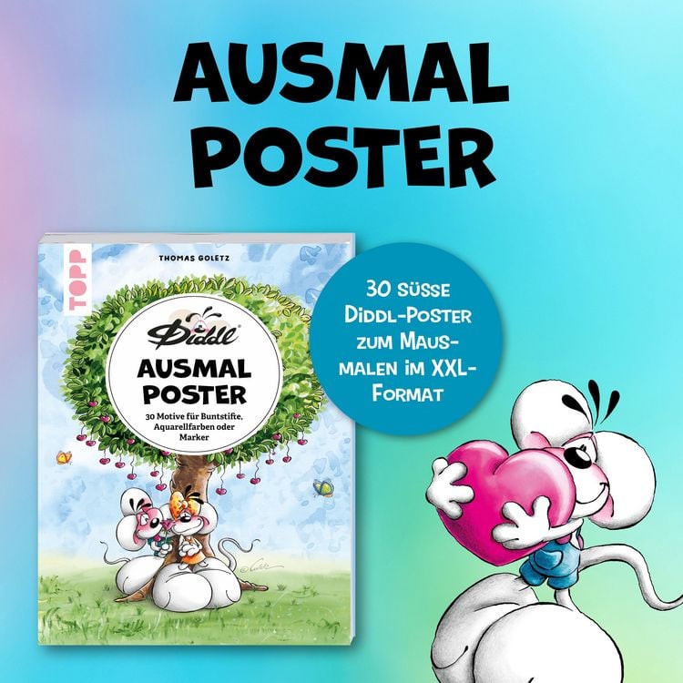 Produktbild: DIDDL &ndash; Ausmalposter