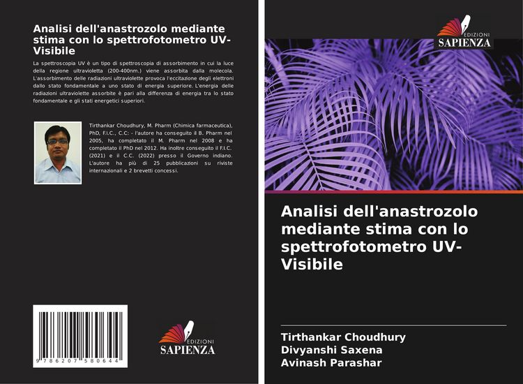 Produktbild: Analisi dell'anastrozolo mediante stima con lo spettrofotometro UV-Visibile