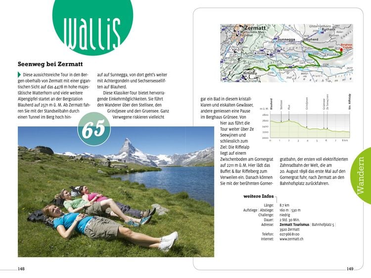 Produktbild: K&uuml;mmerly+Frey Erlebnis Schweiz Wandern - Wanderf&uuml;hrer