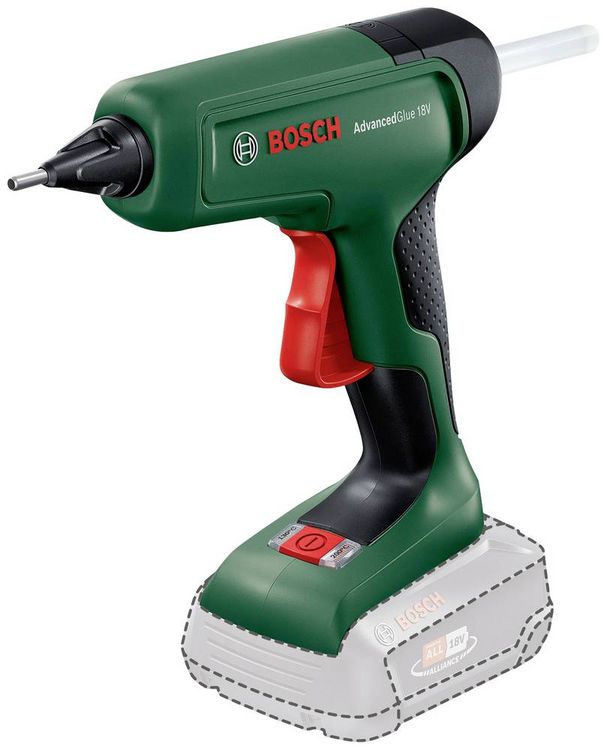 Produktbild: Bosch Home and Garden AdvancedGlue 18V Akku Hei&szlig;klebepistole ohne Akku, ohne Ladeger&auml;t 11 mm 18 V 1 St.