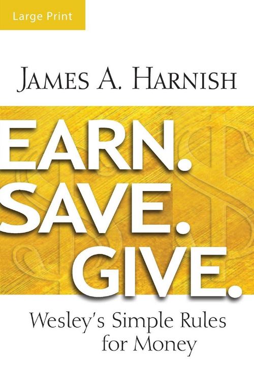 Produktbild: Earn. Save. Give. [Large Print]