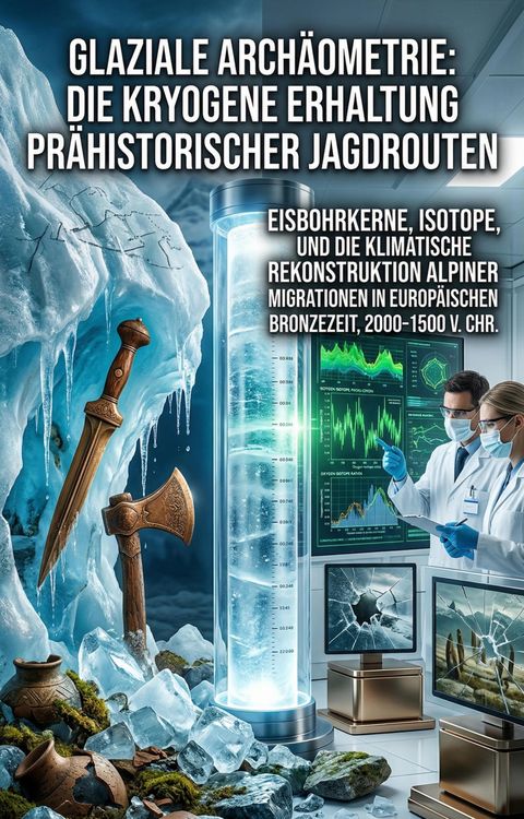 Produktbild: Glaziale Arch&auml;ometrie: Die kryogene Erhaltung pr&auml;historischer Jagdrouten