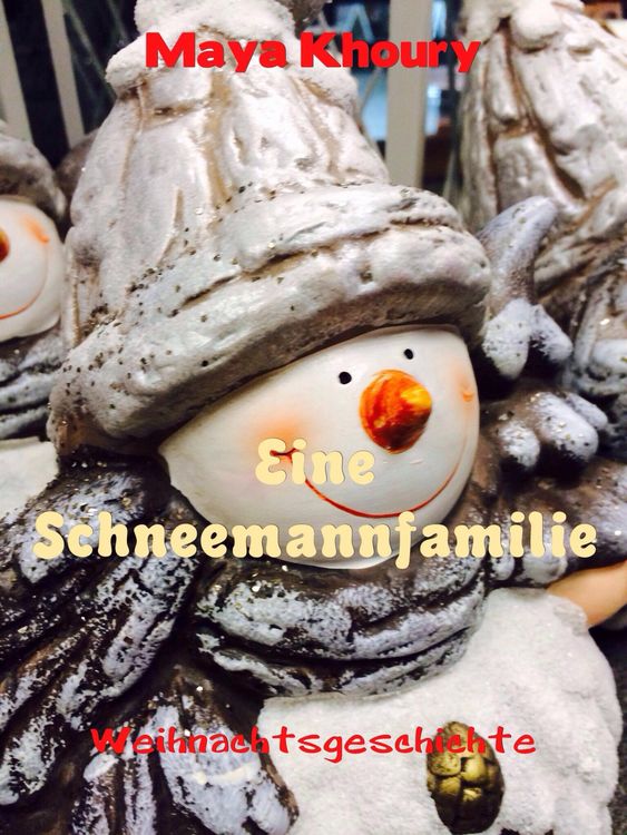 Produktbild: Eine Schneemannfamilie