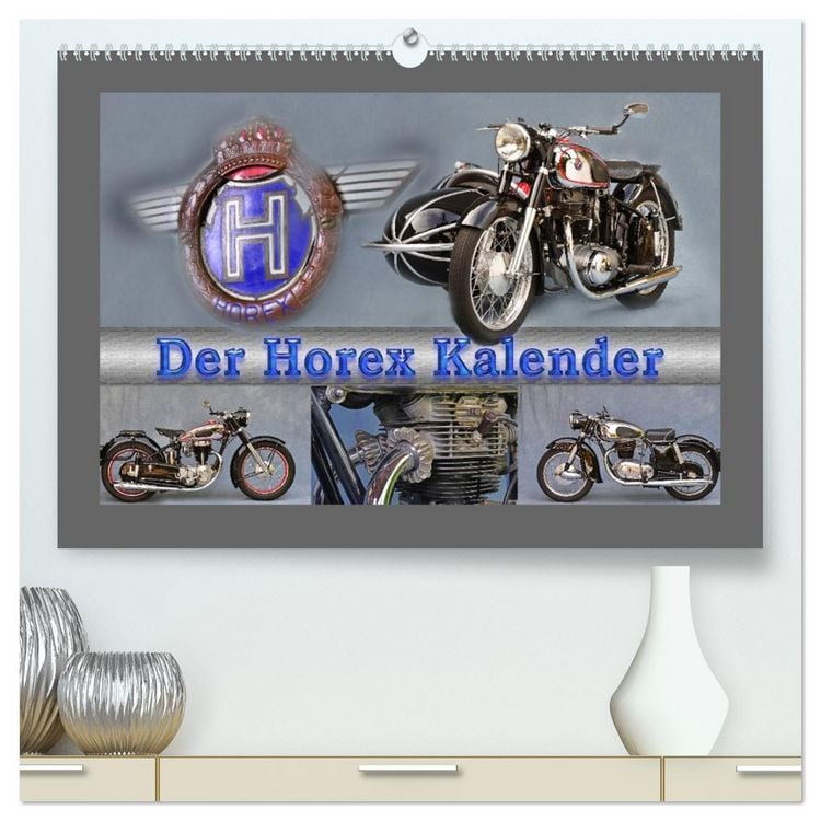 Produktbild: Der Horex Kalender (hochwertiger Premium Wandkalender 2026 DIN A2 quer), Kunstdruck in Hochglanz