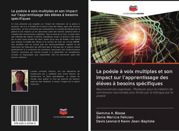 Produktbild: La po&eacute;sie &agrave; voix multiples et son impact sur l'apprentissage des &eacute;l&egrave;ves &agrave; besoins sp&eacute;cifiques