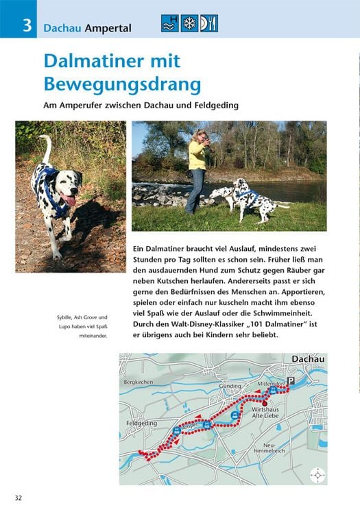 Produktbild: Die sch&ouml;nsten Wanderungen mit Hunden