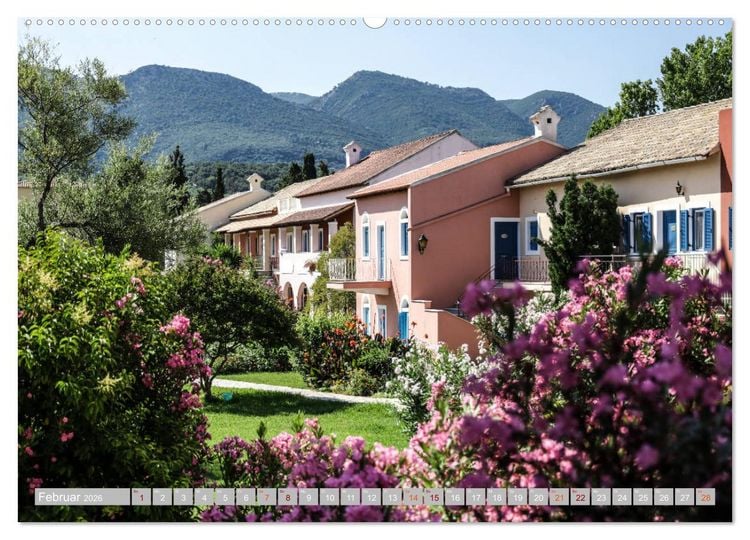 Produktbild: Erholung auf Korfu im St. Georg's Bay Country Club (Wandkalender 2026 DIN A2 quer), CALVENDO Monatskalender