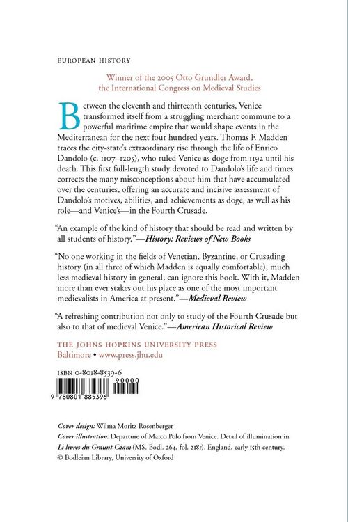Produktbild: Enrico Dandolo and the Rise of Venice