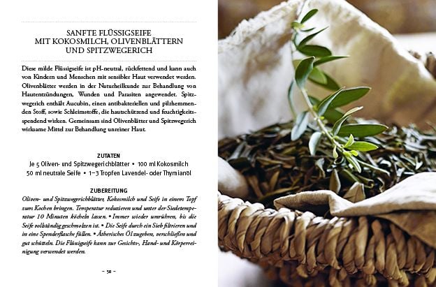 Produktbild: Das kleine Buch: Naturseifen aus Wald und Wiese