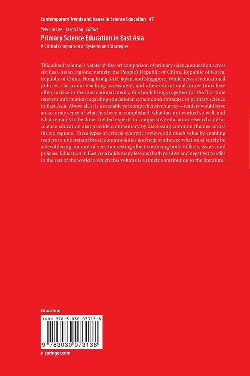 Produktbild: Primary Science Education in East Asia