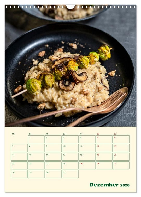Produktbild: Vegetarische Vier Jahreszeiten (Wandkalender 2026 DIN A3 hoch), CALVENDO Monatskalender