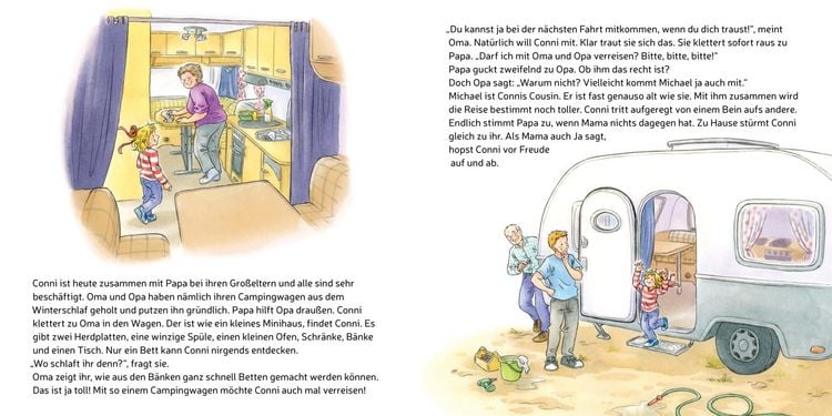 Produktbild: LESEMAUS 115: Conni traut sich was