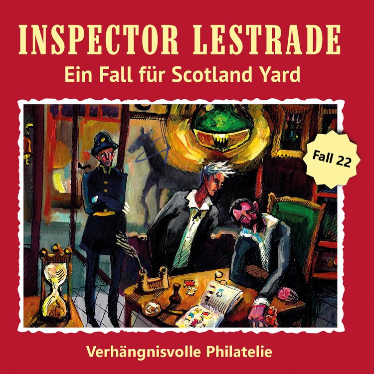 Produktbild: Inspector Lestrade - Ein Fall f&uuml;r Scotland Yard CD 22 - Verh&auml;ngnisvolle Philatelie