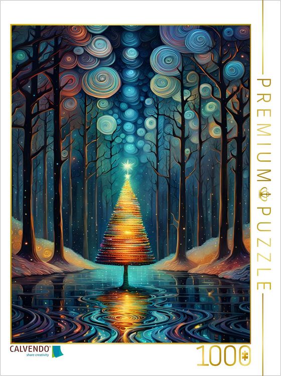 Produktbild: CALVENDO Puzzle Frohe Weihnachten! | 1000 Teile Lege-Gr&ouml;&szlig;e 64x48cm Foto-Puzzle f&uuml;r gl&uuml;ckliche Stunden