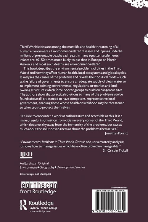 Produktbild: Environmental Problems in Third World Cities