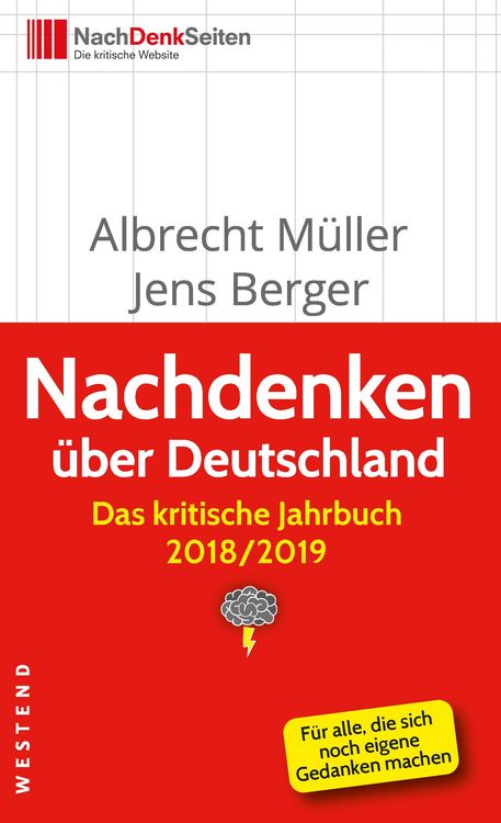Produktbild: Nachdenken &uuml;ber Deutschland