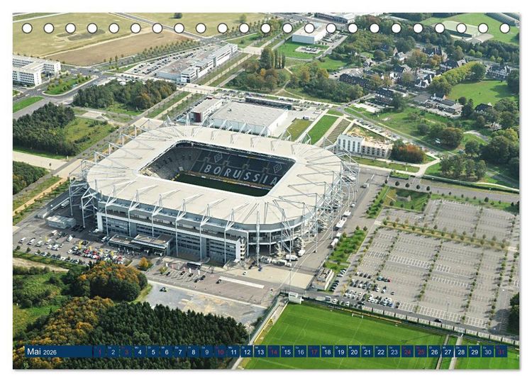 Produktbild: Impressionen aus M&ouml;nchengladbach (Tischkalender 2026 DIN A5 quer), CALVENDO Monatskalender