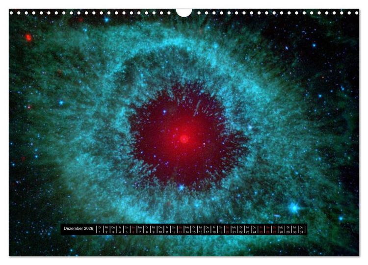 Produktbild: Planetarischer Nebel (Wandkalender 2026 DIN A3 quer), CALVENDO Monatskalender