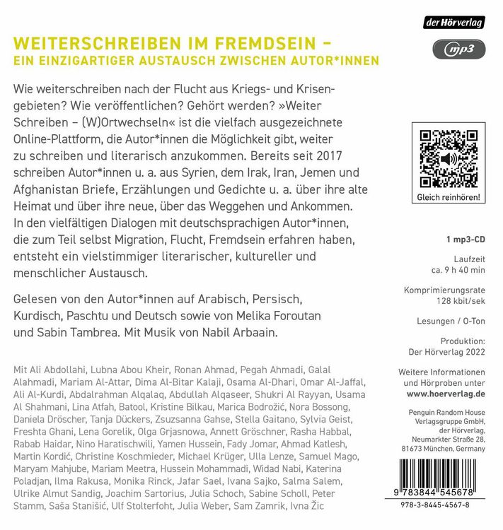 Produktbild: Weiter Schreiben &ndash; (W)Ortwechseln