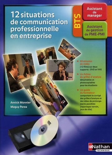 Produktbild: 12 situations de communication professionnelle en entreprise