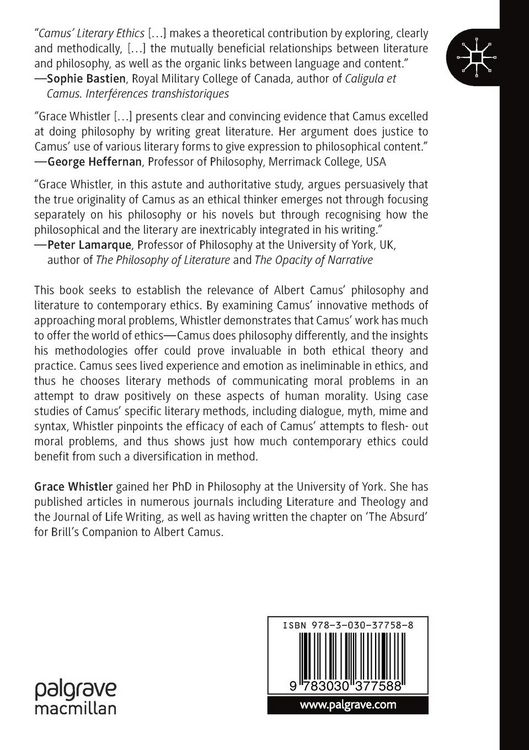 Produktbild: Camus' Literary Ethics