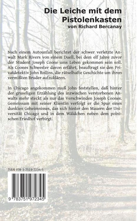 Produktbild: Die Leiche mit dem Pistolenkasten