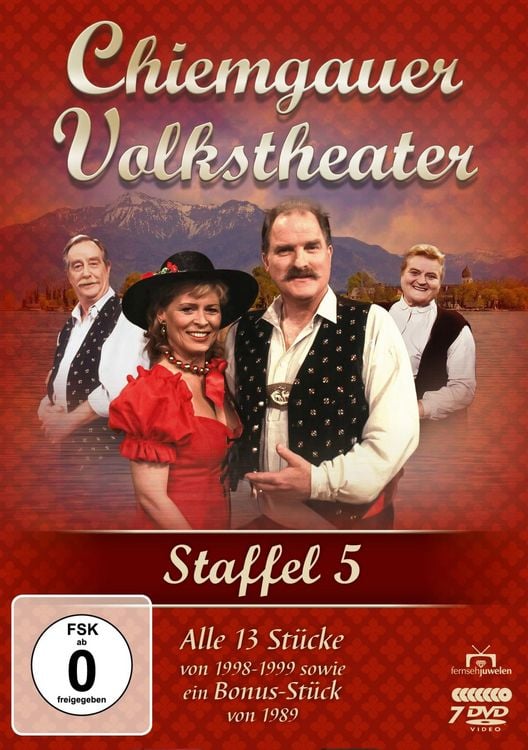Produktbild: Chiemgauer Volkstheater - Die komplette Staffel 5 von 1998-1999 plus Bonus (Fernsehjuwelen) [7 DVDs]