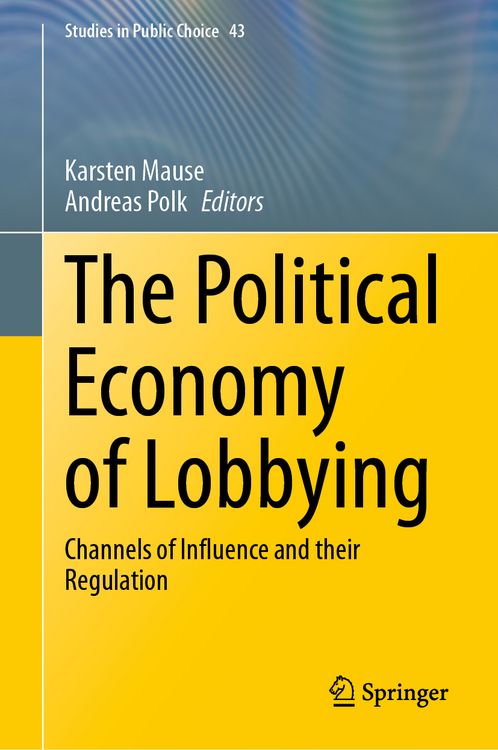 Produktbild: The Political Economy of Lobbying