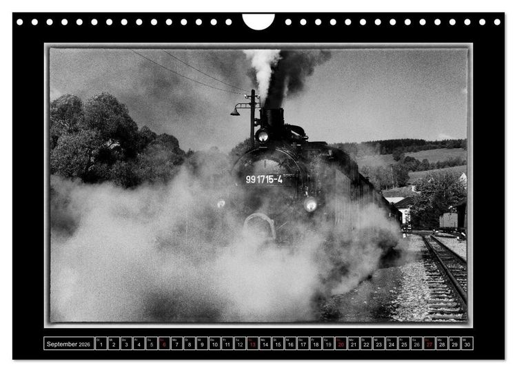 Produktbild: Die Pre&szlig;nitztalbahn (Wandkalender 2026 DIN A4 quer), CALVENDO Monatskalender