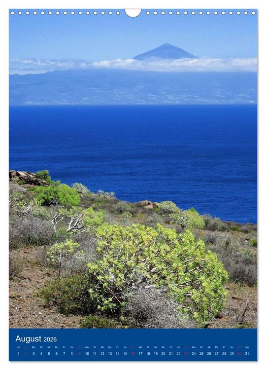 Produktbild: Inseltraum La Gomera (Wandkalender 2026 DIN A3 hoch), CALVENDO Monatskalender