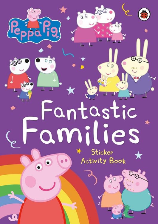 Produktbild: Peppa Pig: Fantastic Families Sticker Activity Book