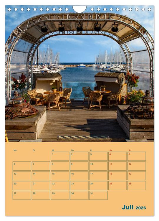 Produktbild: Ostseebad K&uuml;hlungsborn Terminplaner (Wandkalender 2026 DIN A4 hoch), CALVENDO Monatskalender