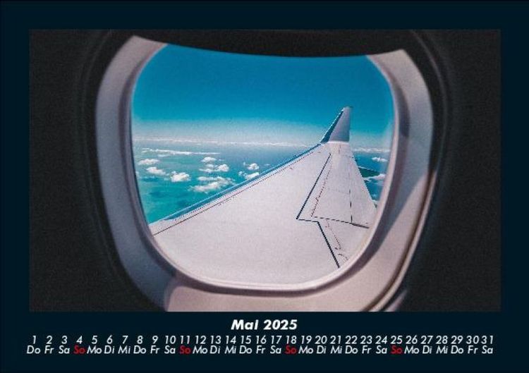 Produktbild: Flugzeuge 2025 Fotokalender DIN A5
