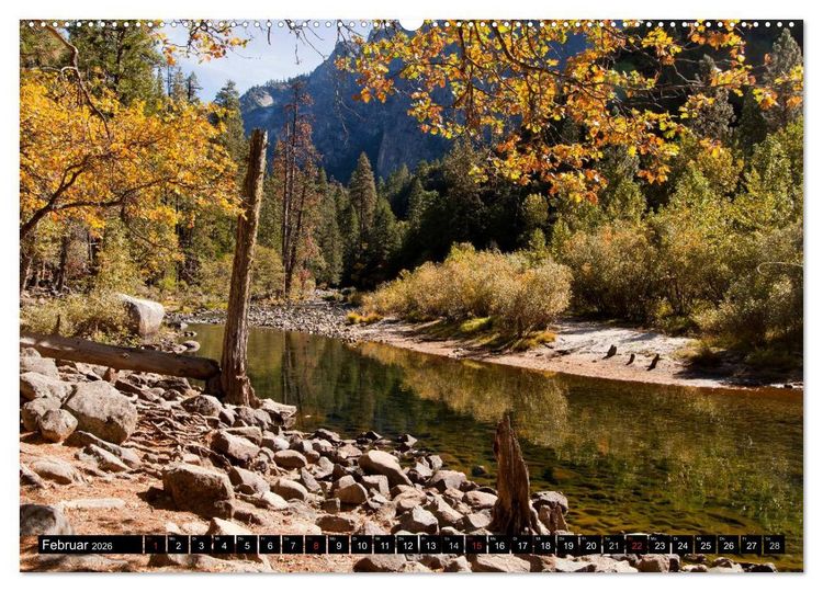 Produktbild: Yosemite - USA (Wandkalender 2026 DIN A2 quer), CALVENDO Monatskalender