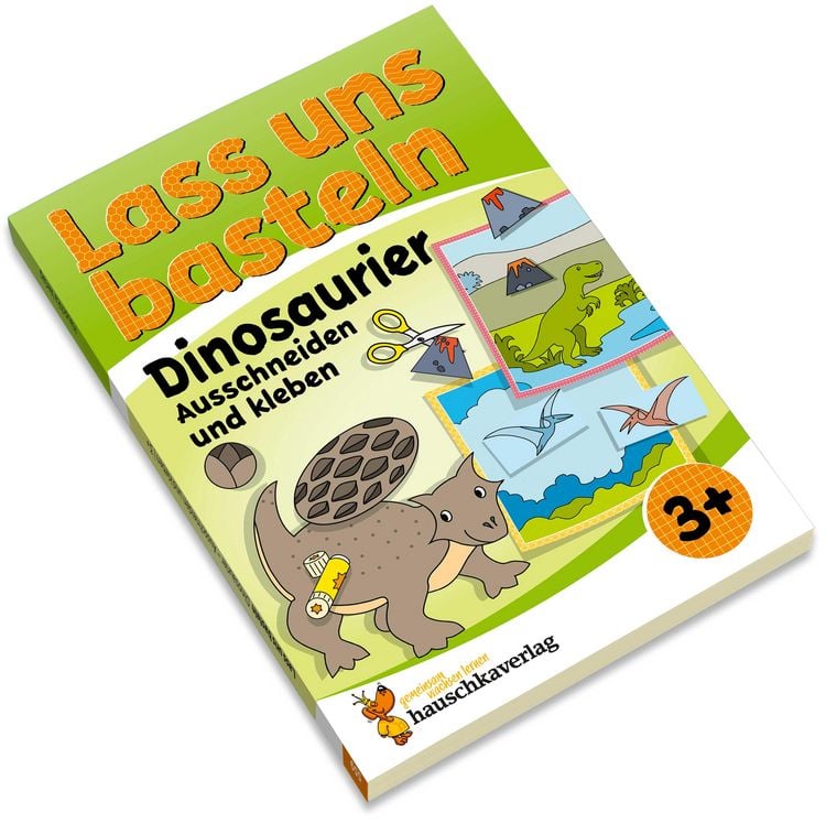 Produktbild: Lass uns basteln &ndash; Ausschneiden und kleben ab 3 Jahre &ndash; Dinosaurier