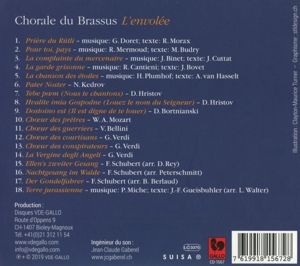 Produktbild: Chorale du Brassus: L'envolee