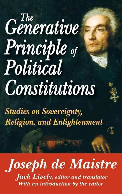 Produktbild: The Generative Principle of Political Constitutions
