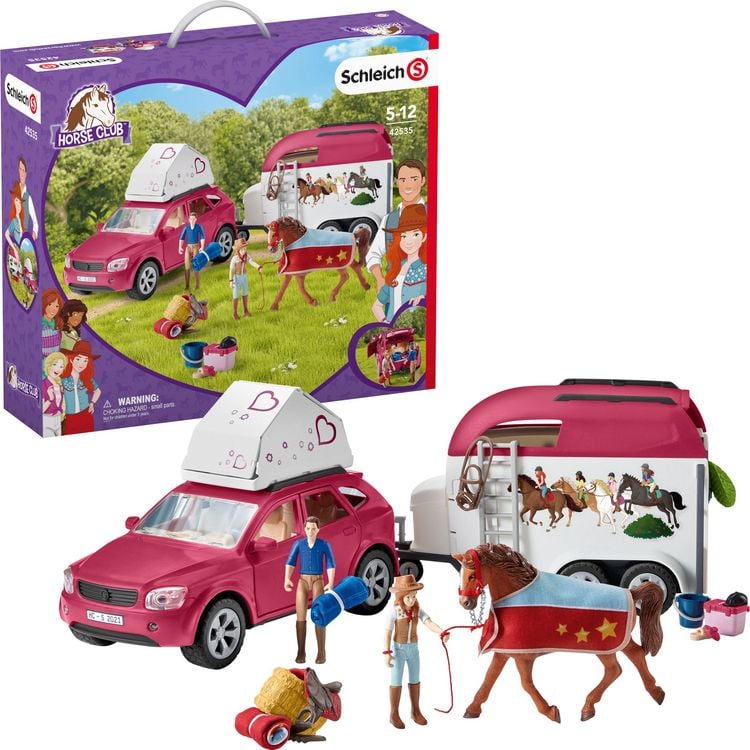Produktbild: schleich&reg; Horse Club 42535 Abenteuer mit Auto und Pferdeanh&auml;nger