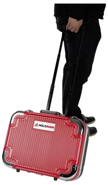 Produktbild: Holzmann Maschinen WZK167PRO WZK167PRO Handwerker Werkzeugkoffer best&uuml;ckt